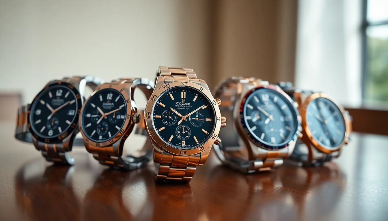 Discover stylish super clone watches showcasing elegance and fine craftsmanship.