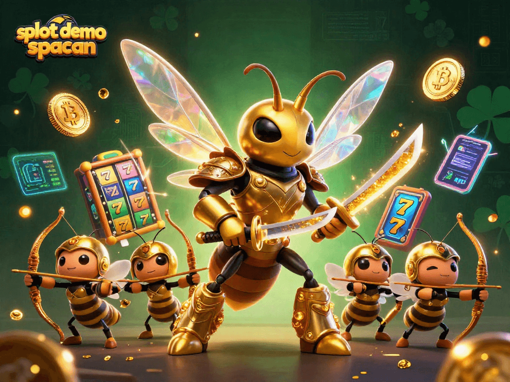 Spin with the slot demo spaceman in this action-packed, vibrant casino illustration.