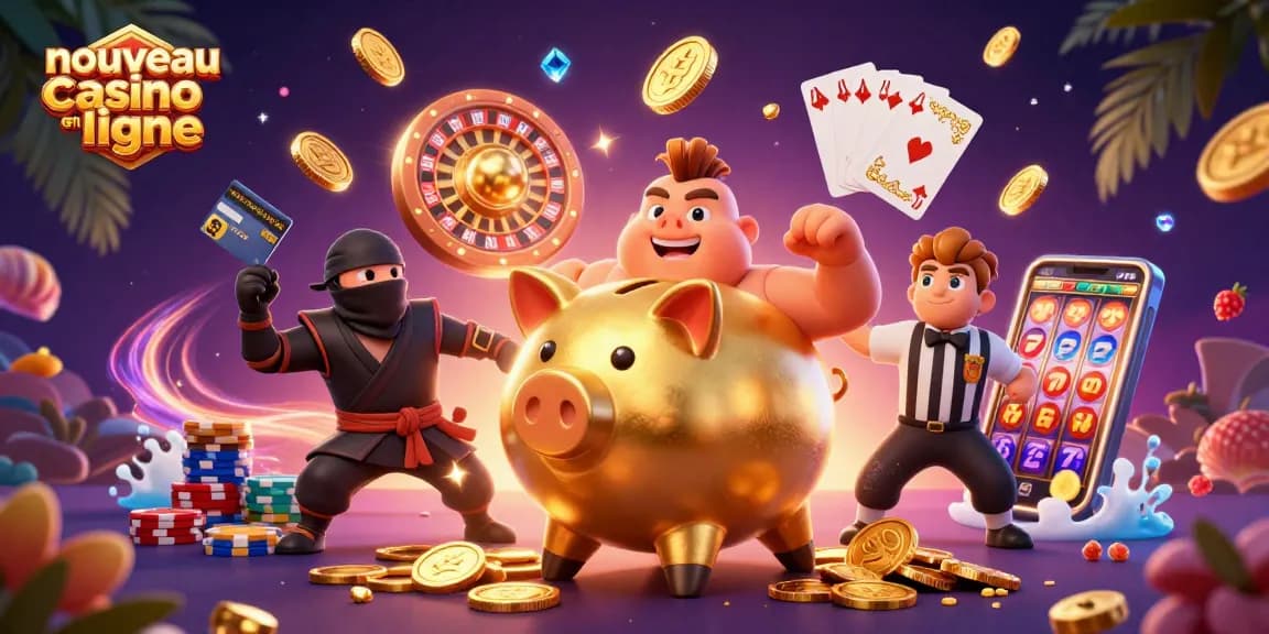 Profitez d'un bonus sans dépôt en jouant sur un nouveau casino en ligne avec des gains scintillants.