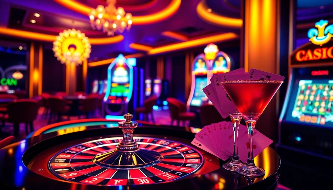 Découvrez le luxe au meilleure casino en ligne avec une roulette vibrante et des machines à sous.