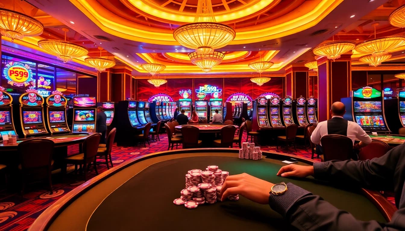 Experience the excitement of gambling at PS99 COM with vibrant casino games and engaging players.