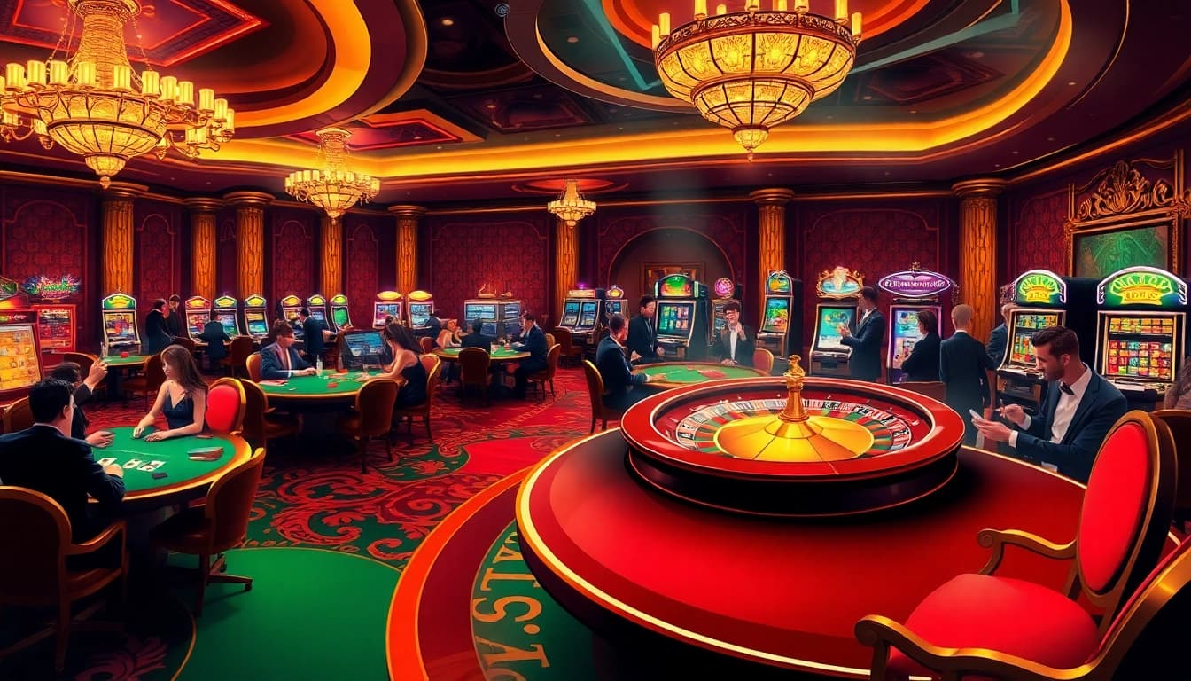 Vivez une expérience de jeu palpitante dans un casino en ligne France fiable avec des machines à sous vibrantes et des joueurs enthousiastes.