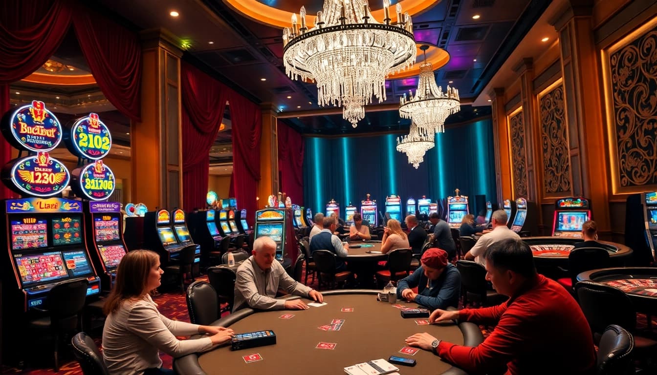 Vivez l'excitation du meilleure casino en ligne avec des jeux de casino vibrants et des joueurs captivants.