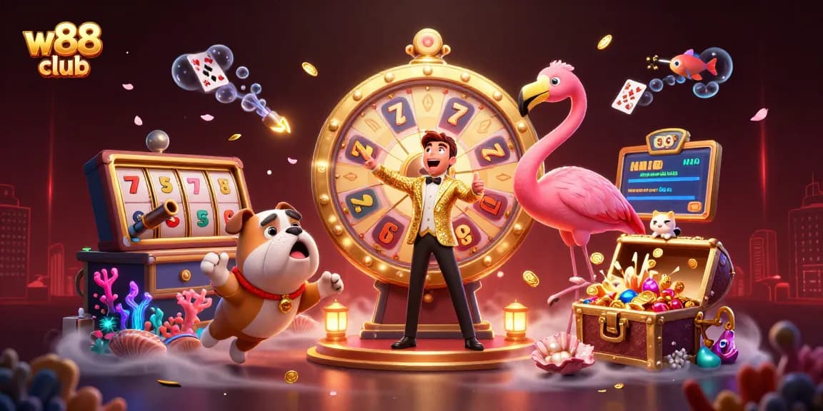 Tham gia w88 club và trải nghiệm các trò chơi cá cược hấp dẫn cùng nhiều cơ hội thắng lớn.