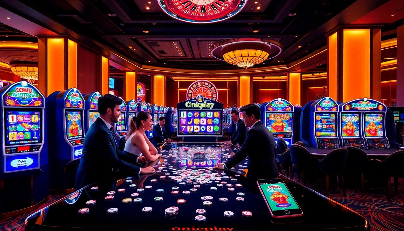 Join the excitement of Onicplay with engaging online slots and vibrant casino gameplay.