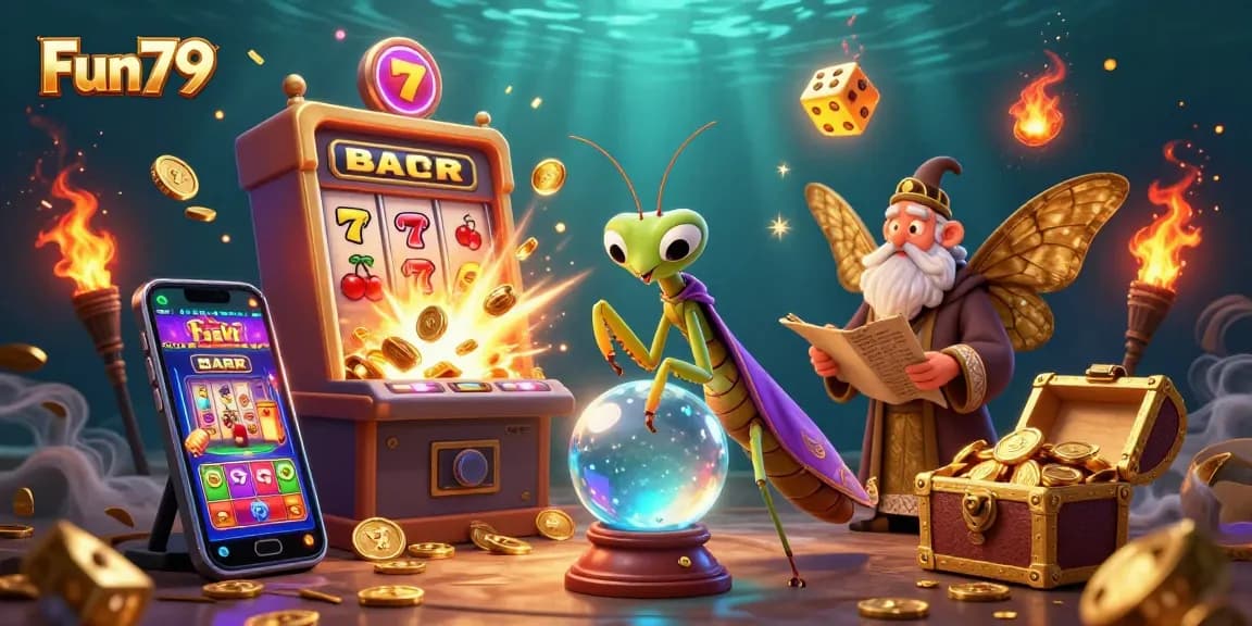 Engage in thrilling gameplay at Fun79 with vibrant slot machines and captivating characters.