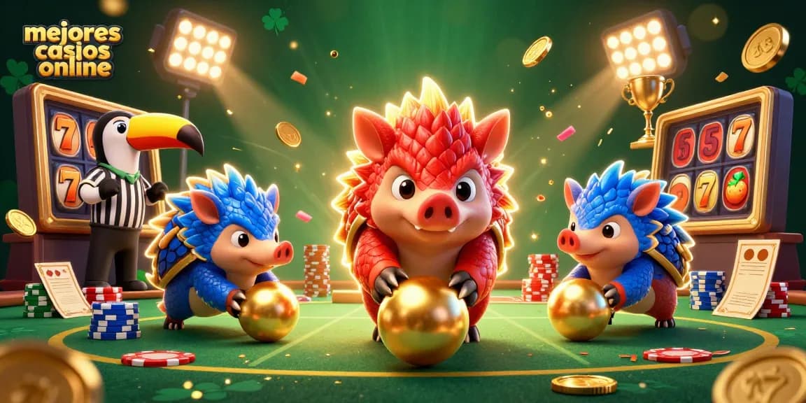 Vive la emoción de los mejores casinos online jugando con máquinas tragamonedas y desafiando a los pangolines rivales.