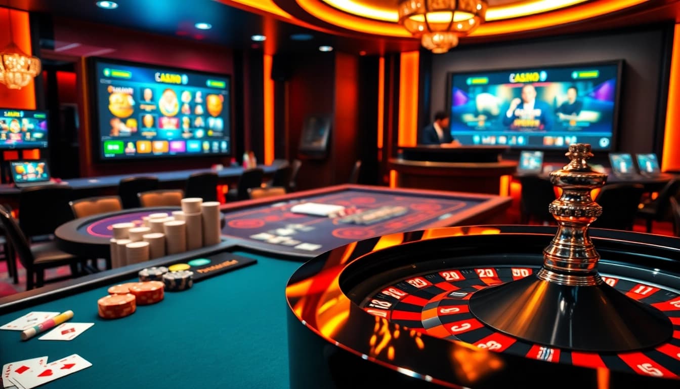 Découvrez l’action de meilleure casino en ligne avec des tables de poker vibrantes, des roues de roulette et des interfaces de jeu dynamiques.