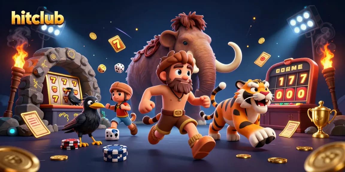Experience thrilling gameplay at hitclub with a vibrant casino scene featuring dynamic characters and elements.
