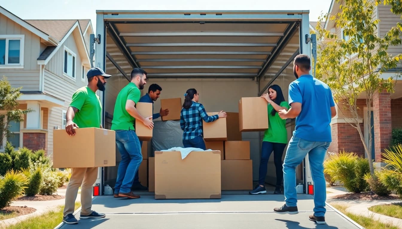 Best movers in Vancouver efficiently loading a moving truck with furniture.