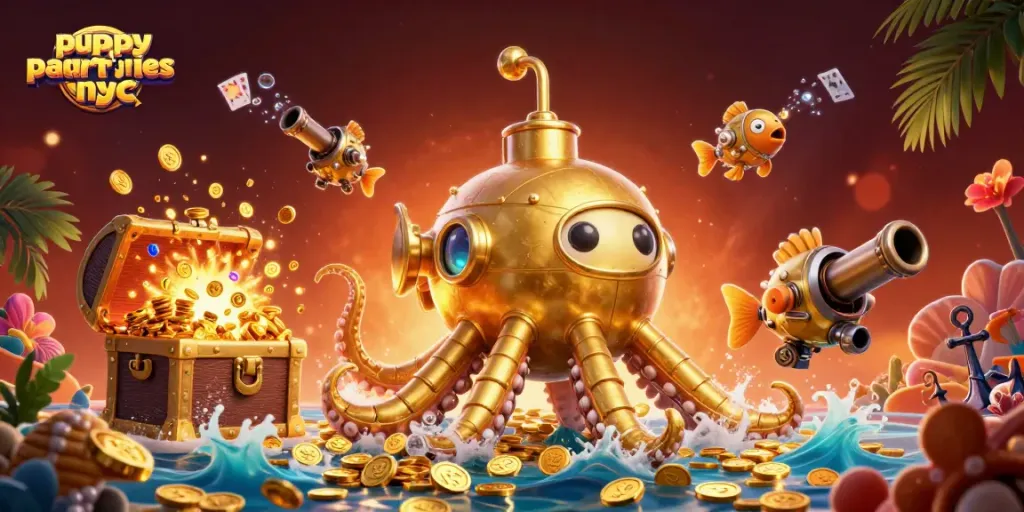 puppypartiesnyc merayakan kemenangan dalam permainan slot online yang penuh warna dan menarik