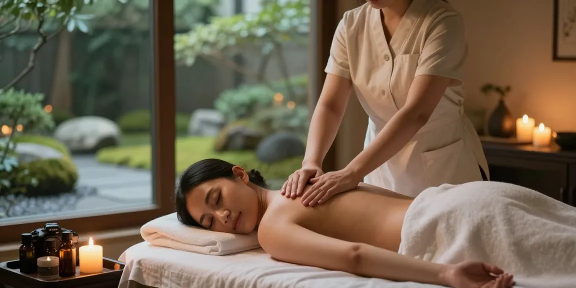 Relaxing Swedish massage experience with expert therapist in tranquil spa.