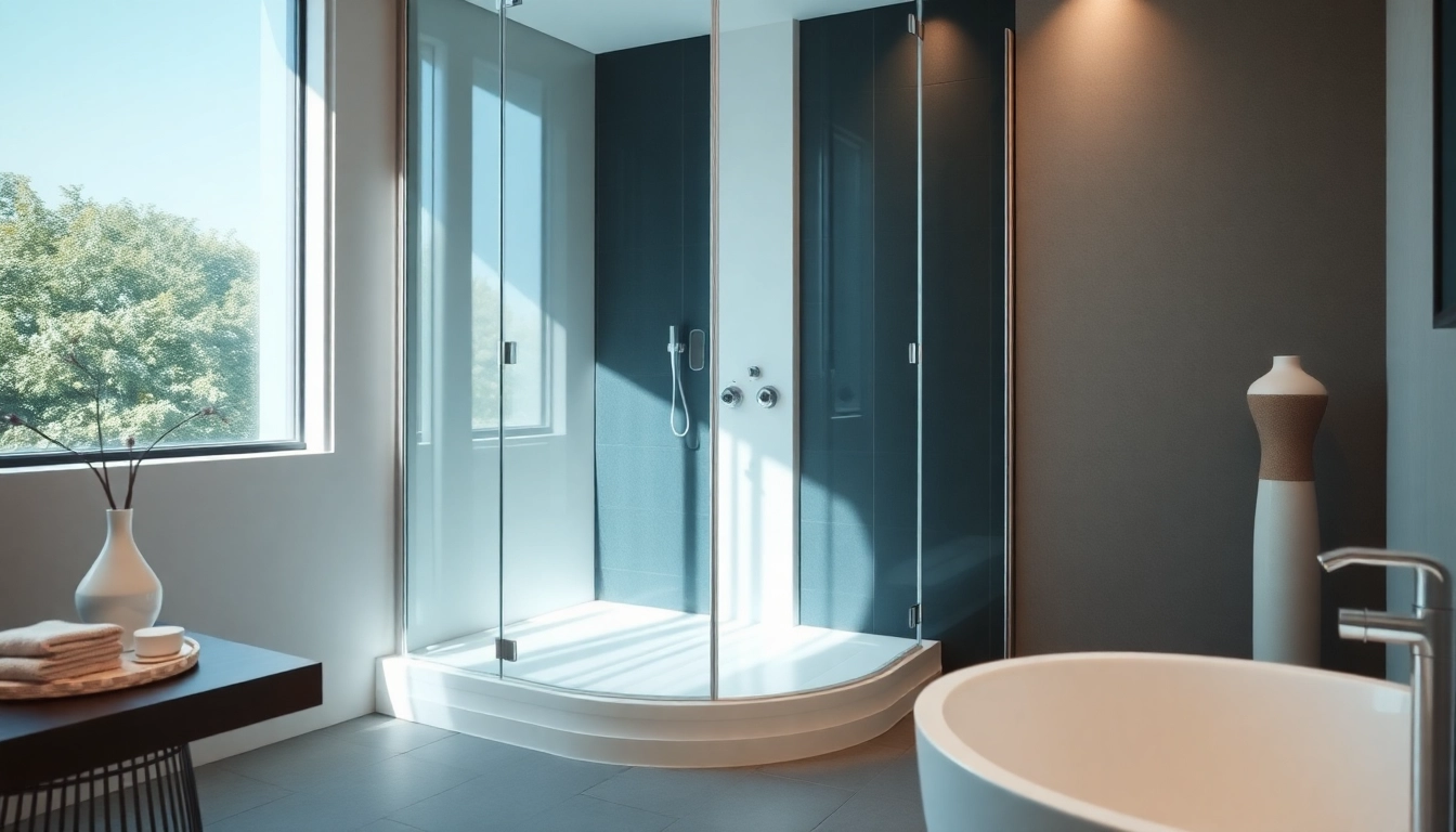 Erleben Sie die elegante sonni Duschkabine mit modernem Design in einer stilvollen Badezimmerumgebung.