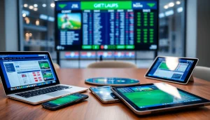 Engage with the best online sportsbooks India through interactive interfaces on various devices.