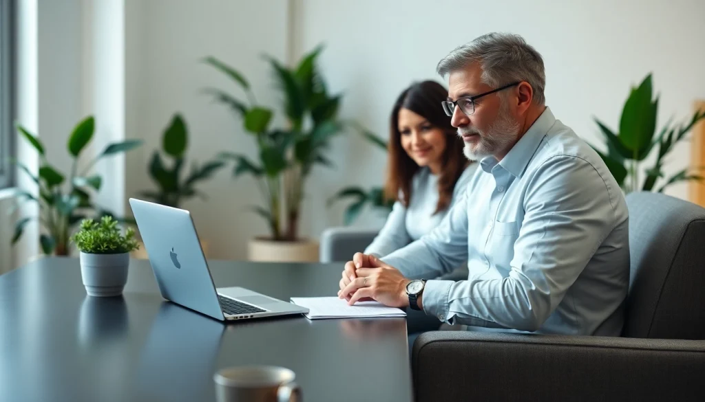 Consult with a professional on life insurance options, showcasing personalized guidance and trust.