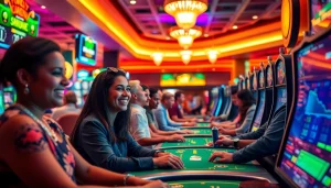 Experience the excitement of an online casino South Carolina with engaging gameplay and vibrant atmosphere.