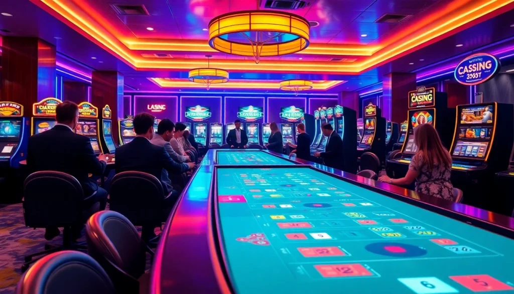 Actively playing in the best online casino Canada with vibrant games and engaging atmosphere.