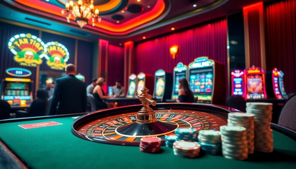 Experience the excitement at Trang chủ 789P with vibrant casino visuals and engaged players.