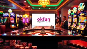 Experience the excitement of online gambling at https://okfun.uk.net/ with vibrant casino visuals and engaging gameplay.