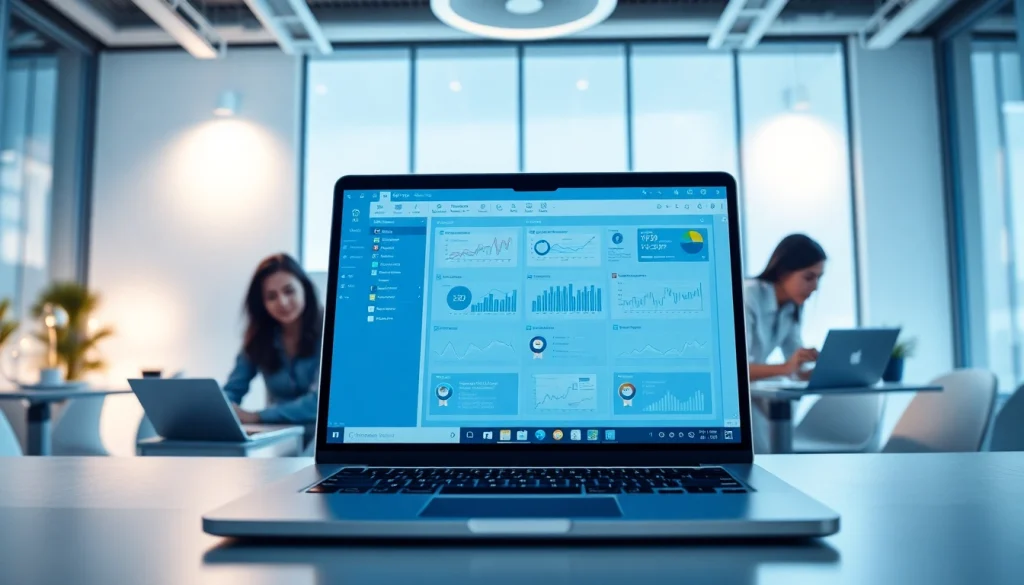展示团队协作与技术整合的充满活力现代办公环境中的 WPS Office 软件界面。