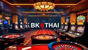 Experience the excitement of bk8thai online casino with vibrant tables and dynamic gameplay.